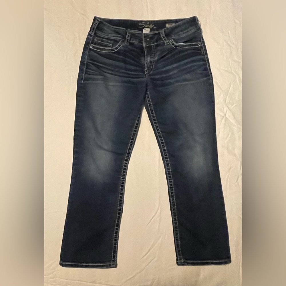 Silver Jeans Suki Capri Jeans